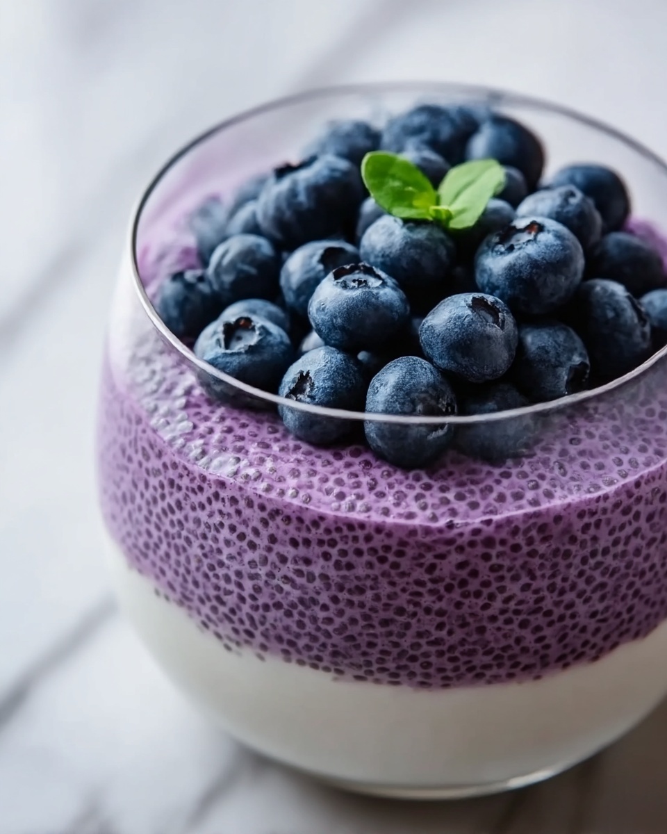 Blueberry Chia Seed Pudding Recipe - Recipe Image