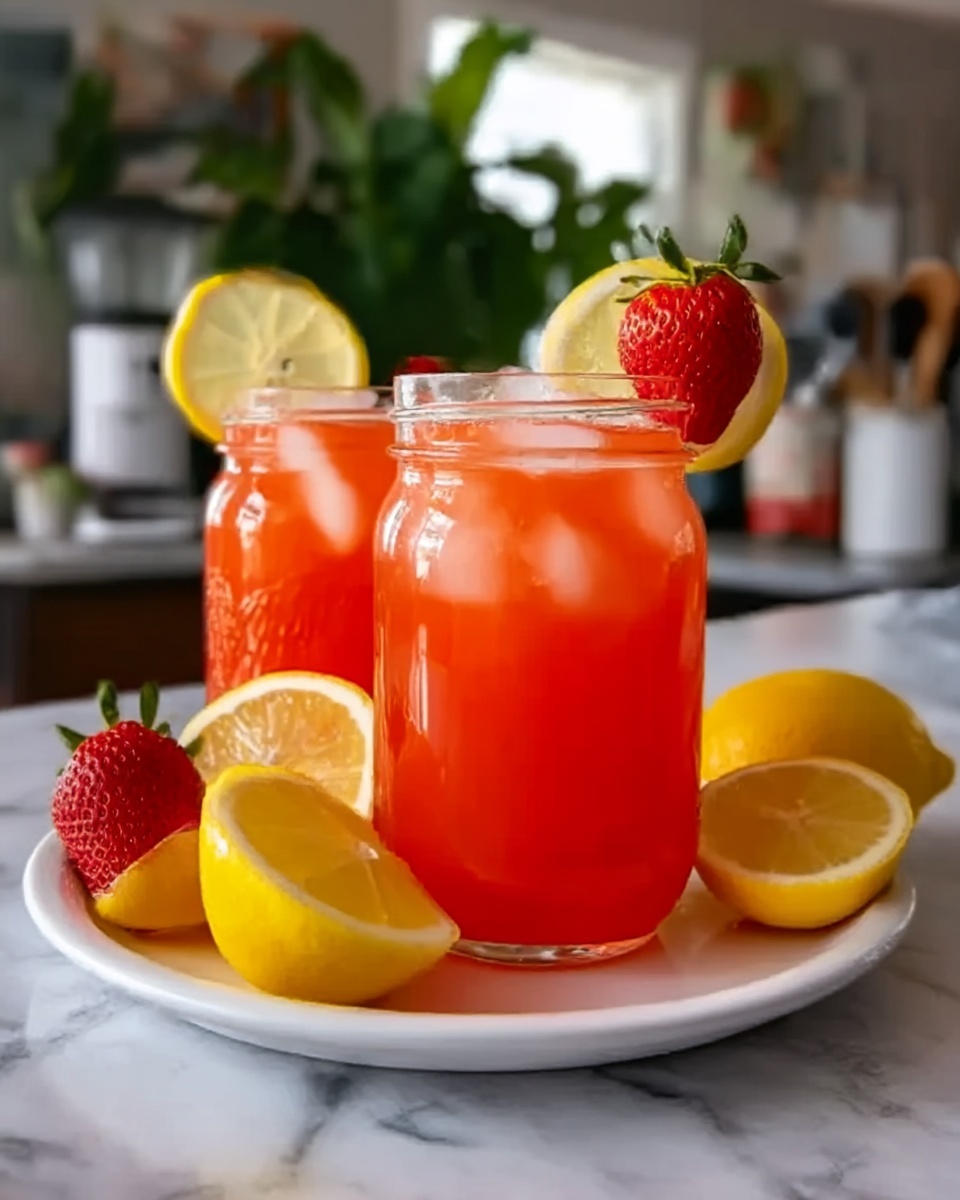 Refreshing Strawberry Lemonade Recipe - Recipe Image