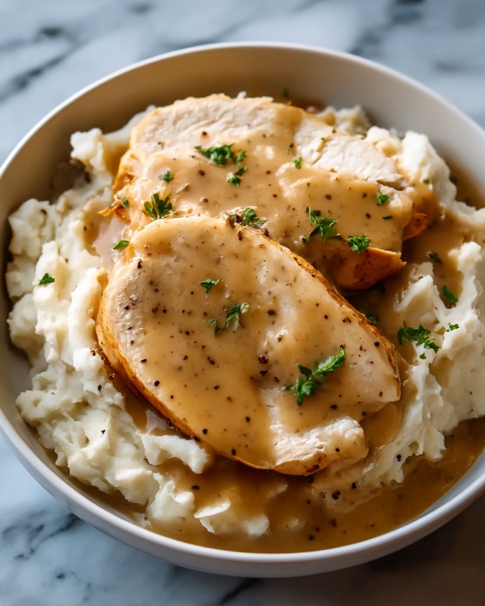 Crockpot Chicken & Gravy Recipe - Recipe Image
