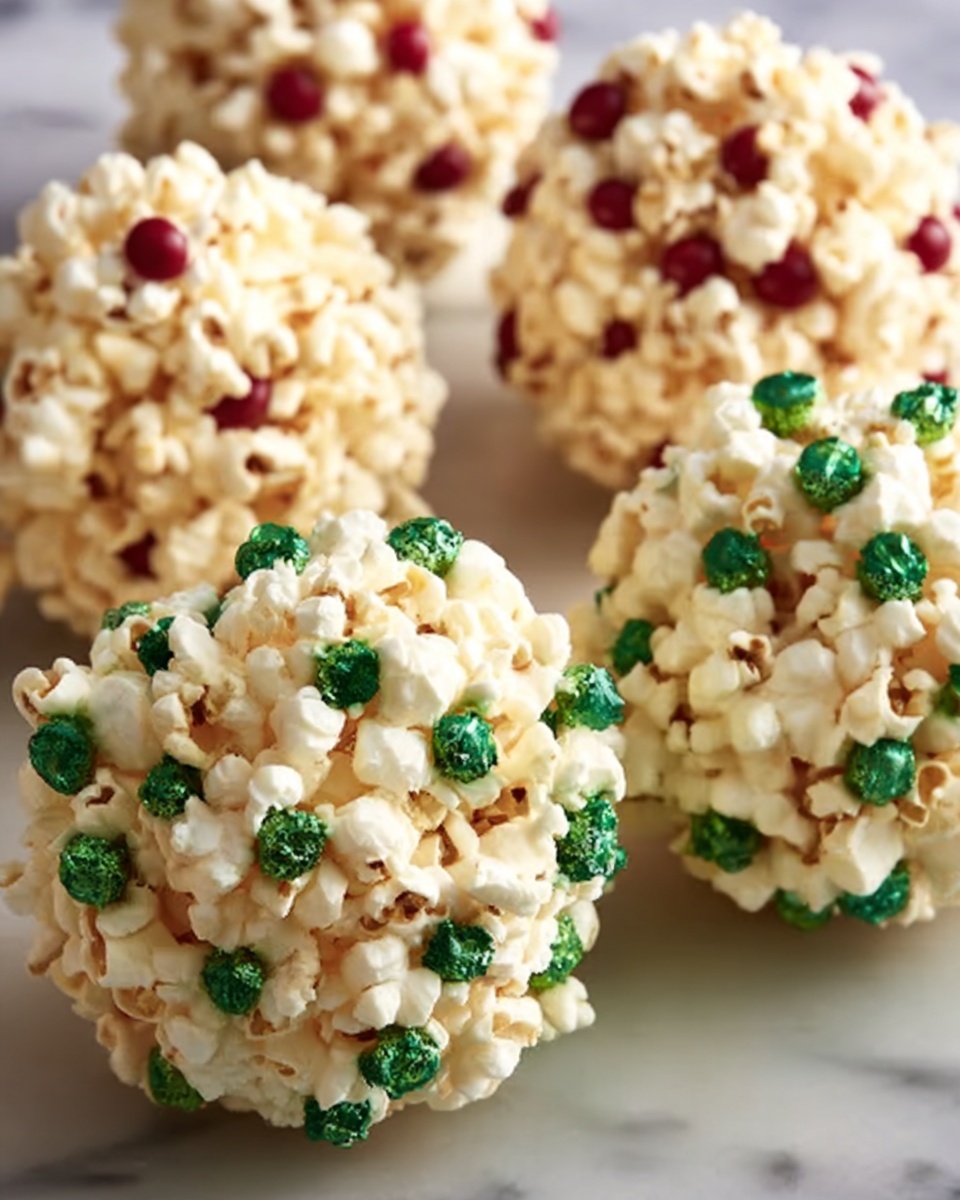 Christmas Popcorn Balls: A Festive Treat for the Holidays Recipe - Recipe Image