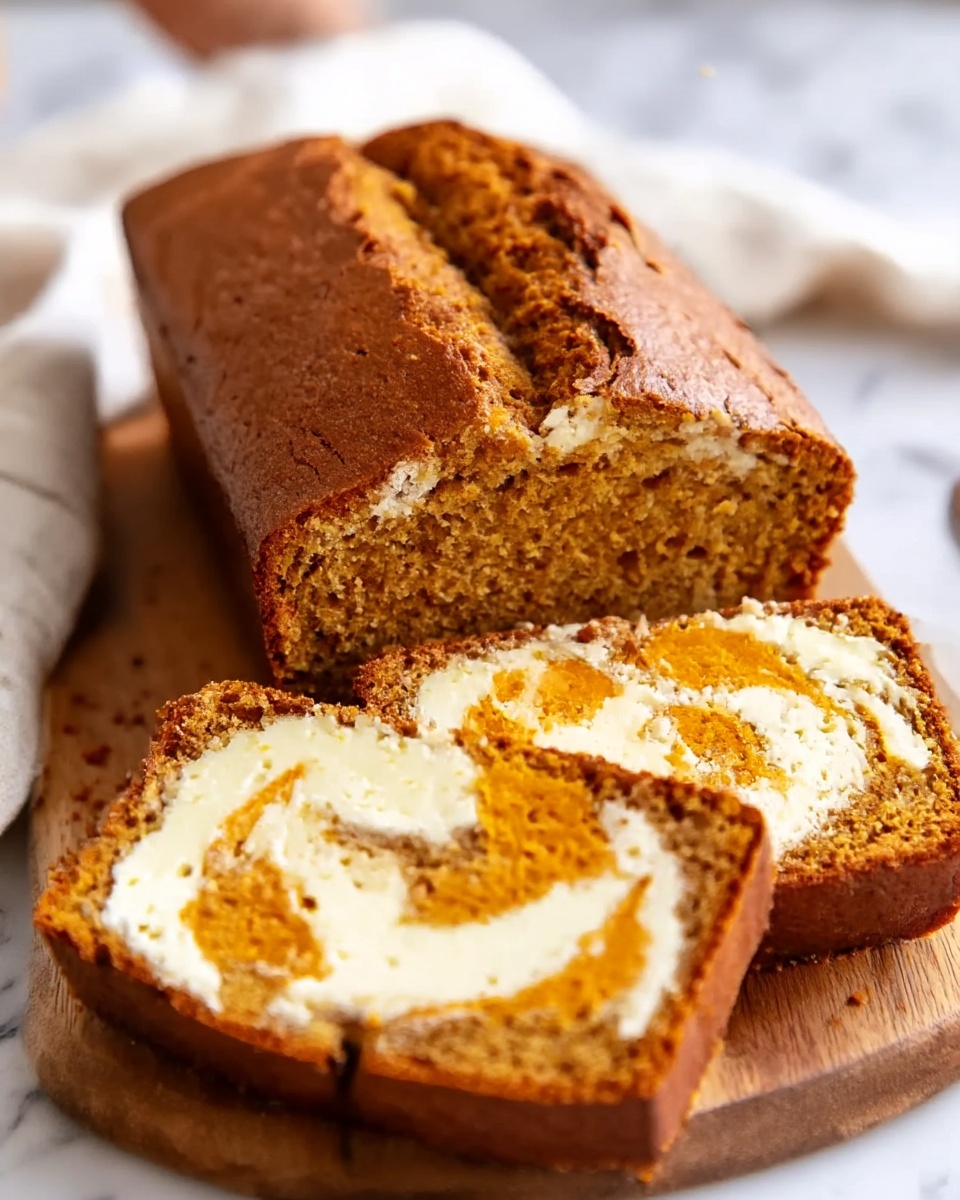 Pumpkin Cream Cheese Bread Recipe - Recipe Image