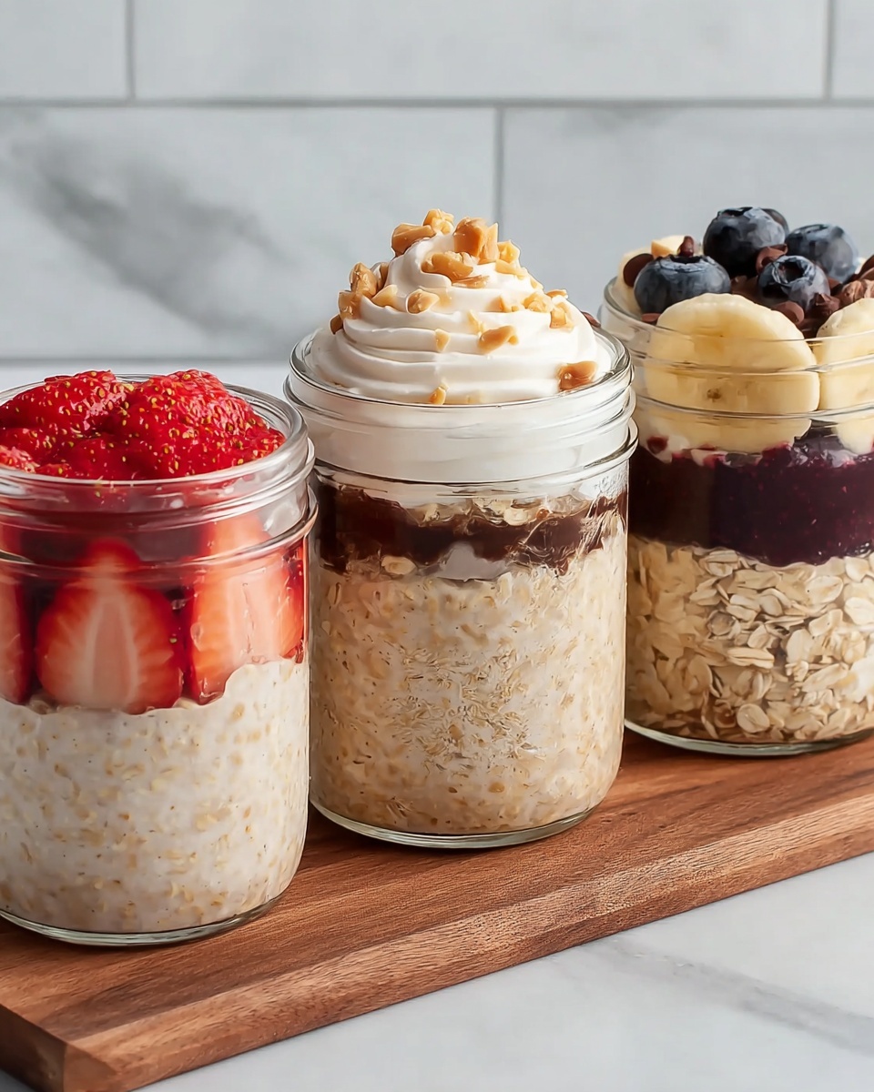 Creamy Protein-Packed Overnight Oats Recipe - Recipe Image