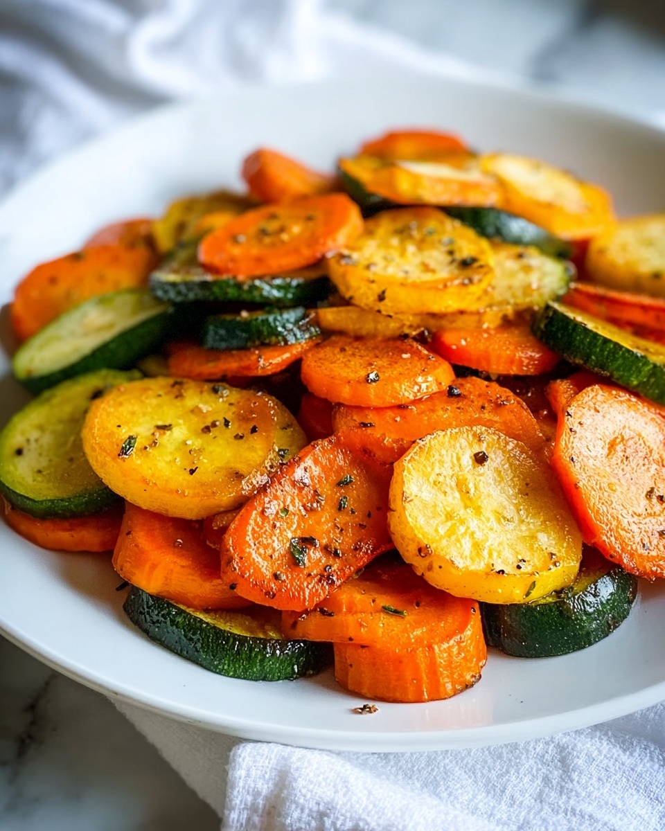 Sautéed Carrots and Zucchini with Herbs Recipe - Recipe Image