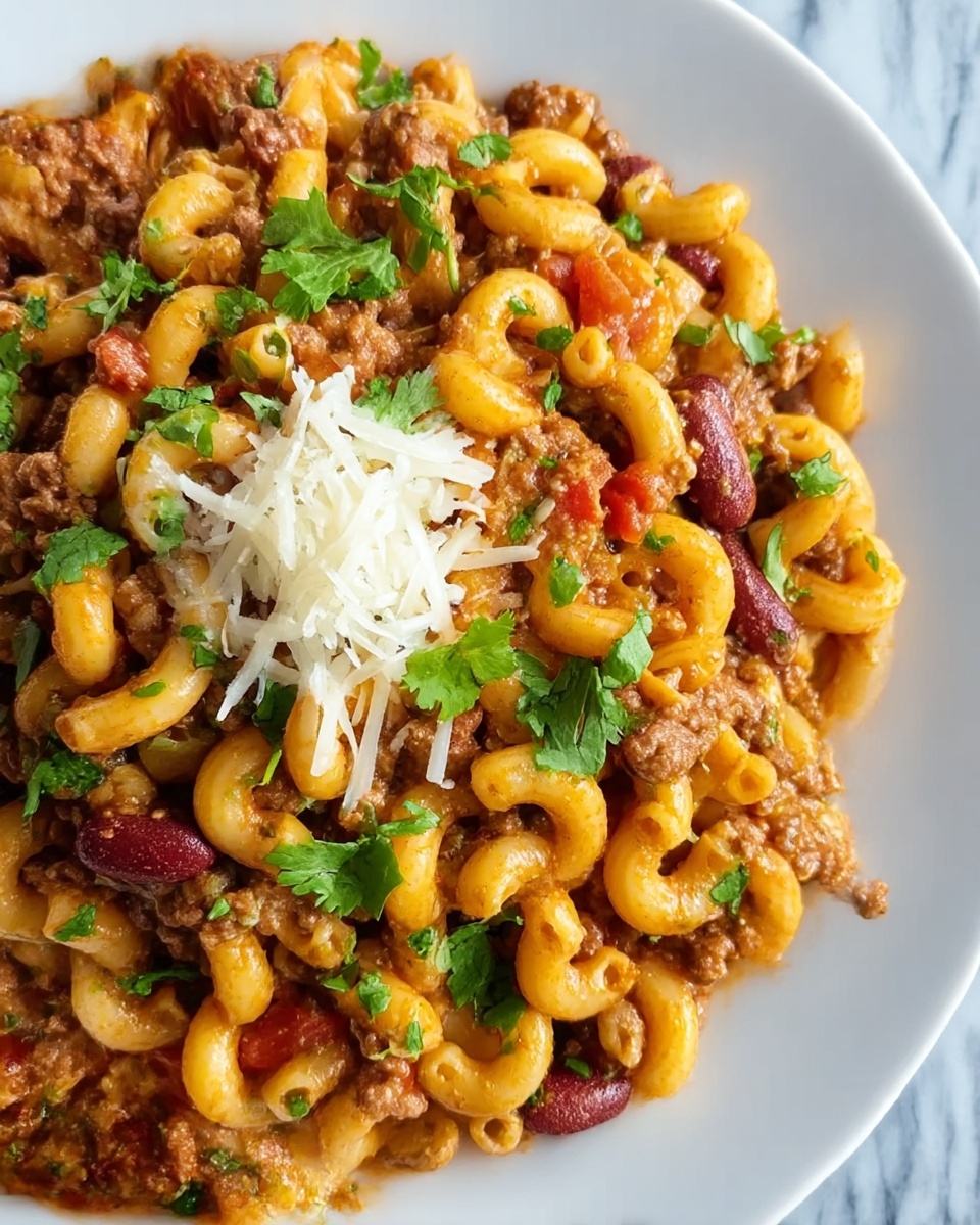 Chili Mac and Cheese Recipe - Recipe Image
