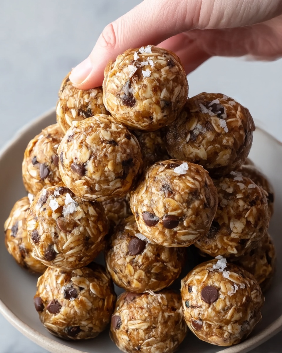 Oatmeal Peanut Butter Energy Bites Recipe - Recipe Image