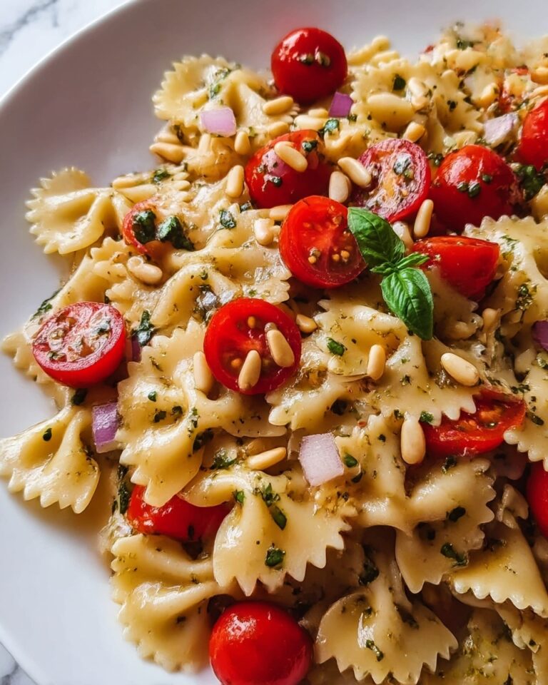 Bruschetta Pasta Salad Recipe