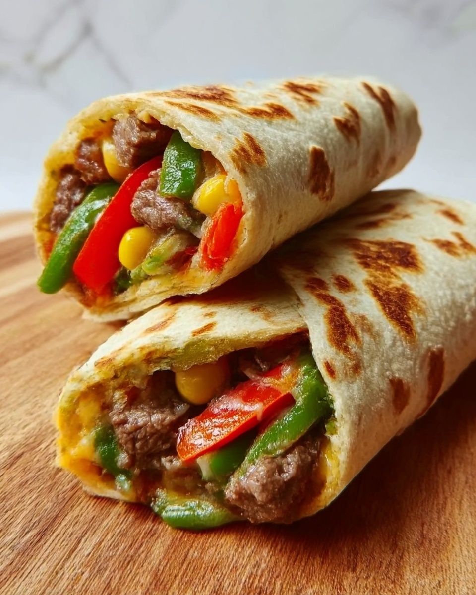 Crispy Steak Wraps Recipe - Recipe Image