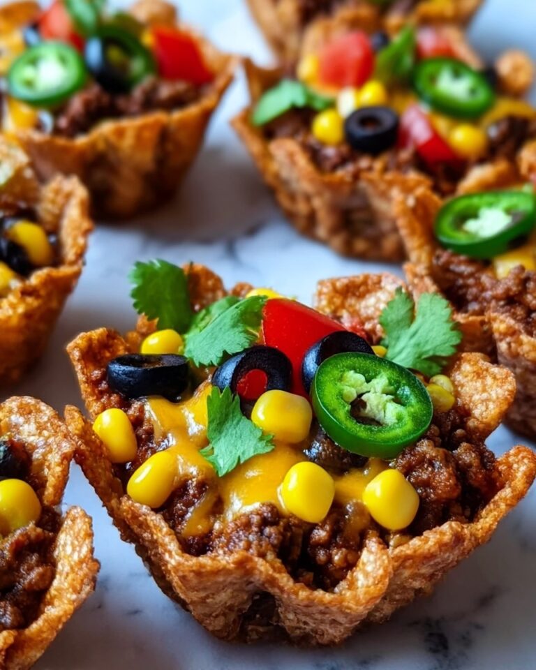 Spicy Mexican Taco Cupcakes Recipe