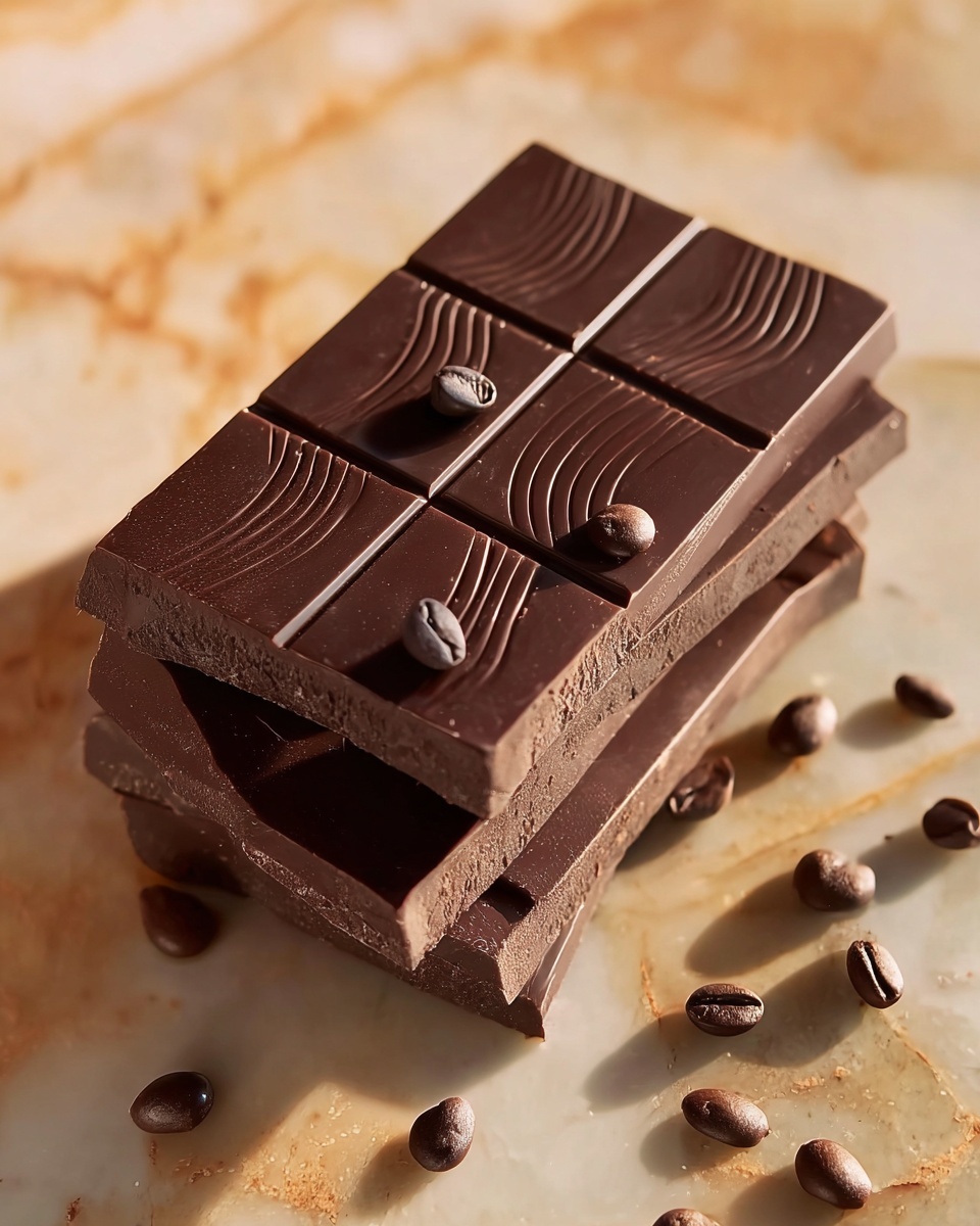 Homemade Chocolate Bars Recipe - Recipe Image