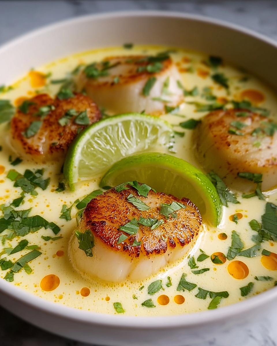 Coconut Lime Fish Soup Recipe - Recipe Image