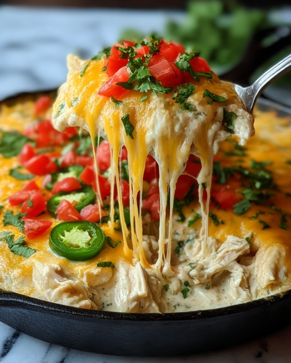 White Chicken Enchilada Skillet Recipe - Recipe Image