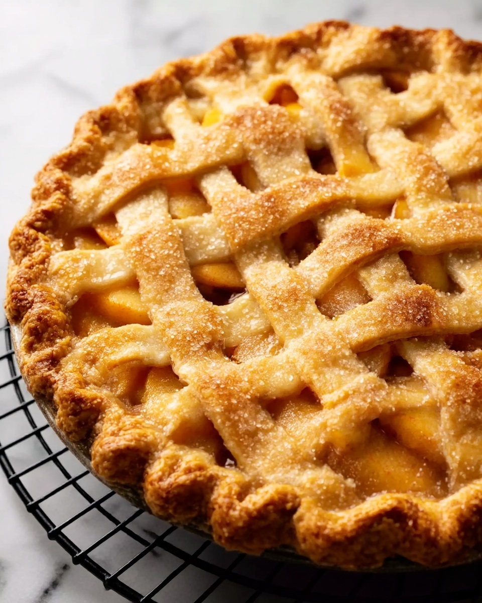 Best Peach Pie Recipe Ever Recipe - Recipe Image