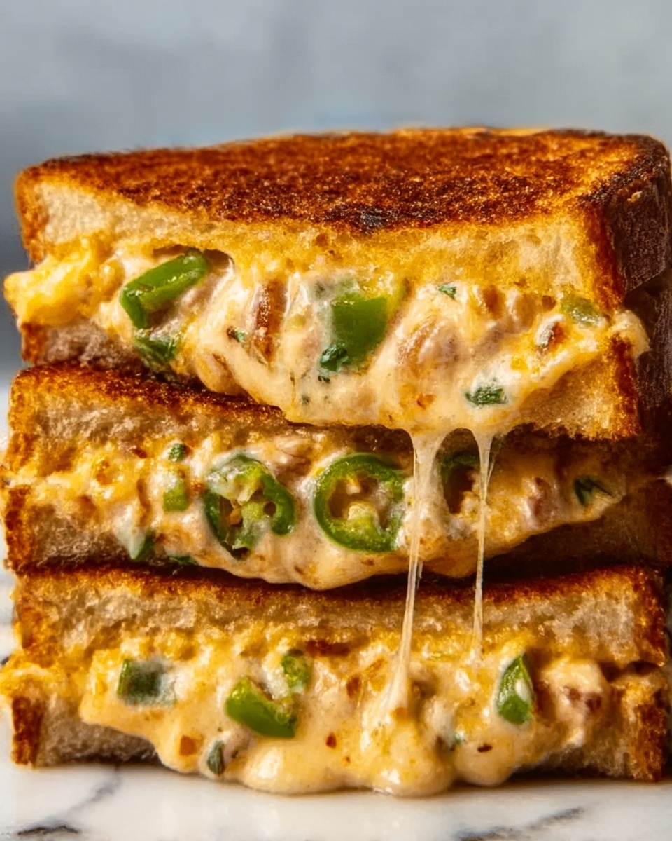Jalapeño Popper Grilled Cheese Recipe - Recipe Image