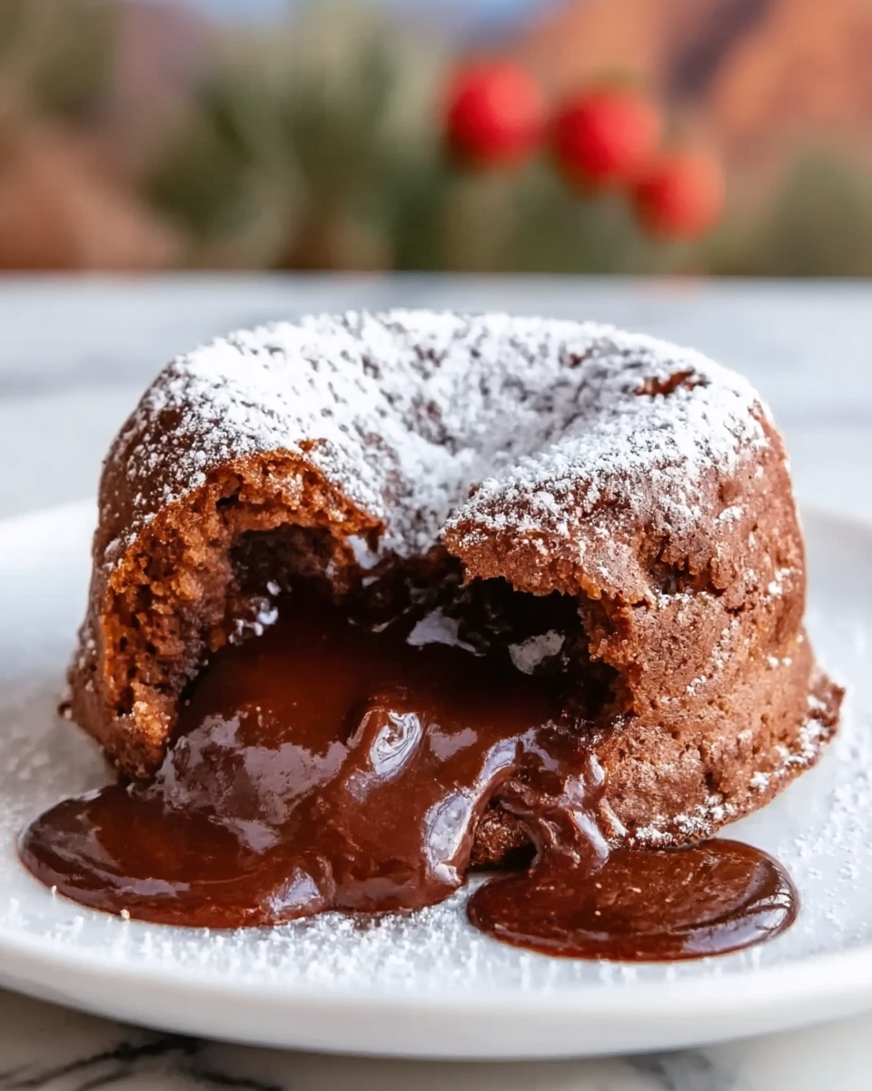 Air Fryer Lava Cake Recipe - Recipe Image