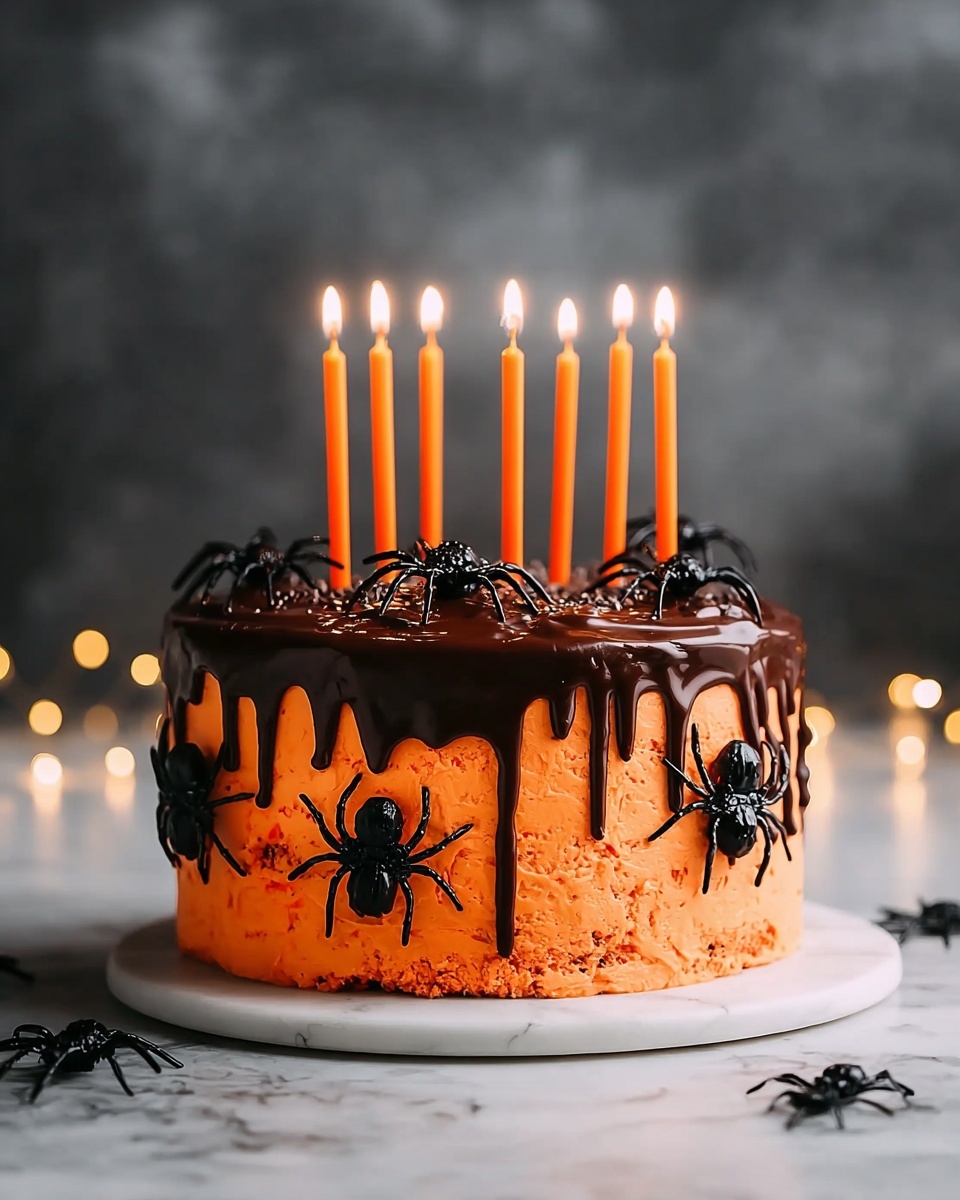 Halloween Birthday Cake Recipe - Recipe Image