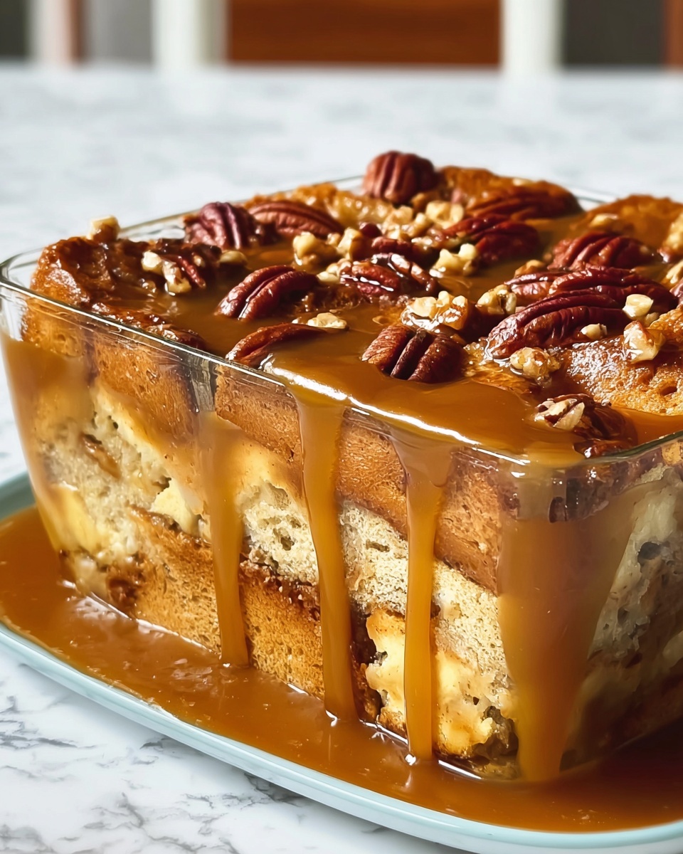 Pumpkin Praline Bread Pudding Recipe - Recipe Image