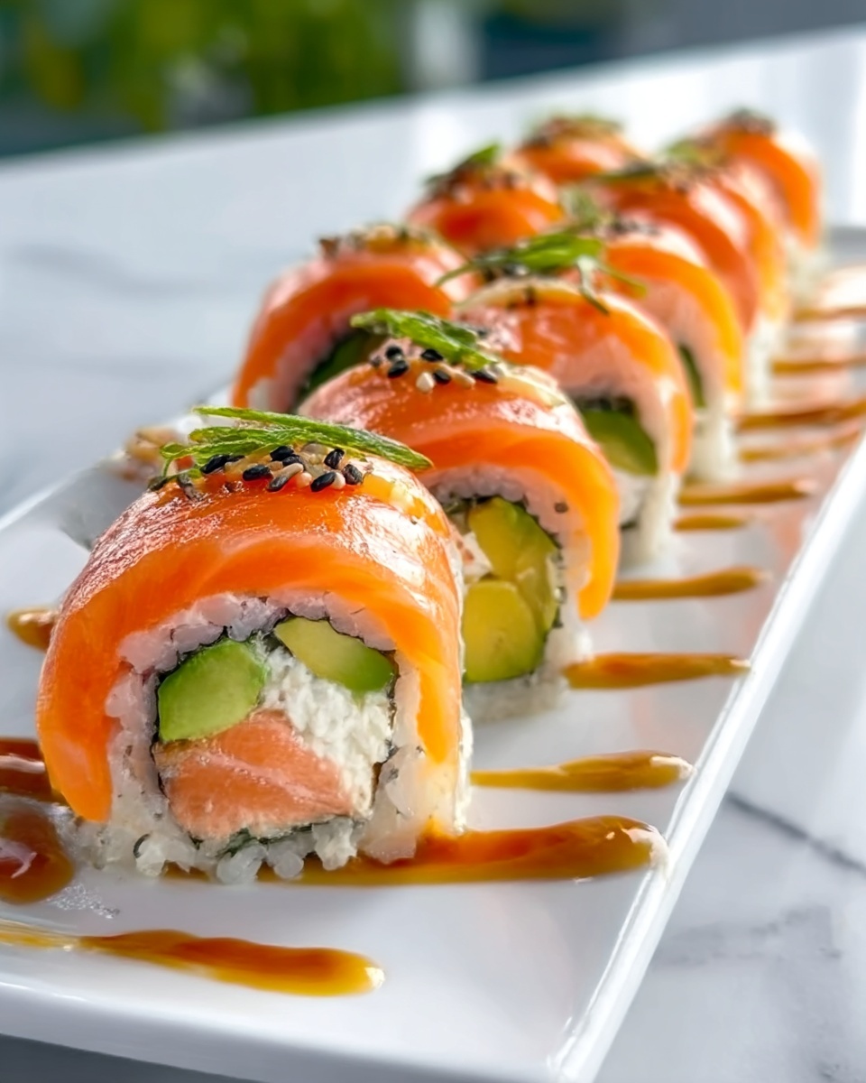Lemon Basil Salmon Rolls Recipe - Recipe Image