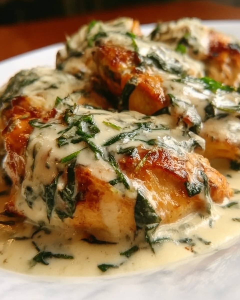 Creamy Chicken Florentine Recipe - Recipe Image