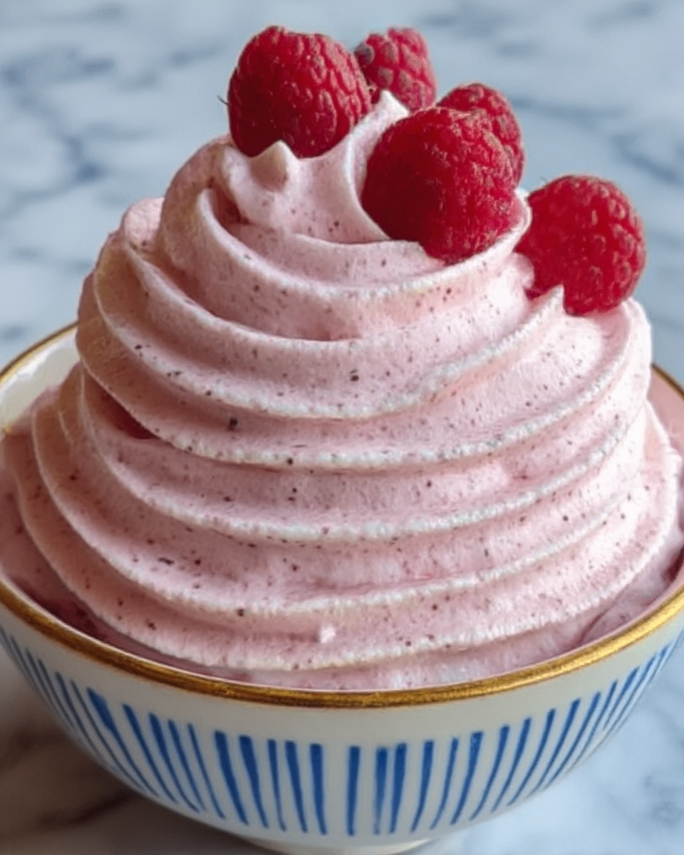 Creamy Raspberry Mousse Recipe - Recipe Image