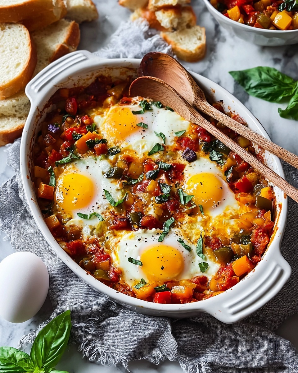 Pisto Manchego With Eggs Recipe - Recipe Image