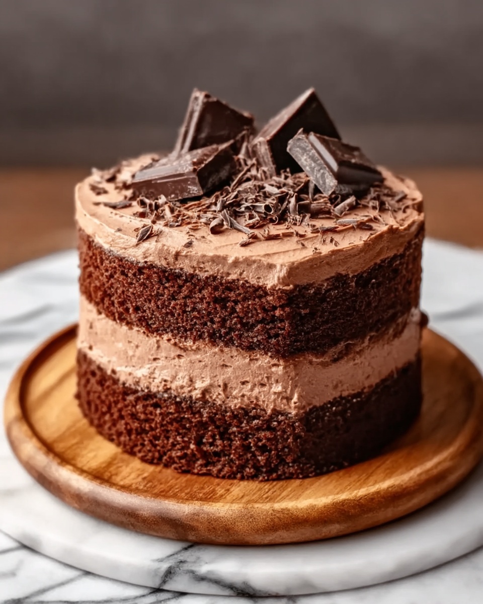 Small Chocolate Cake Recipe - Recipe Image