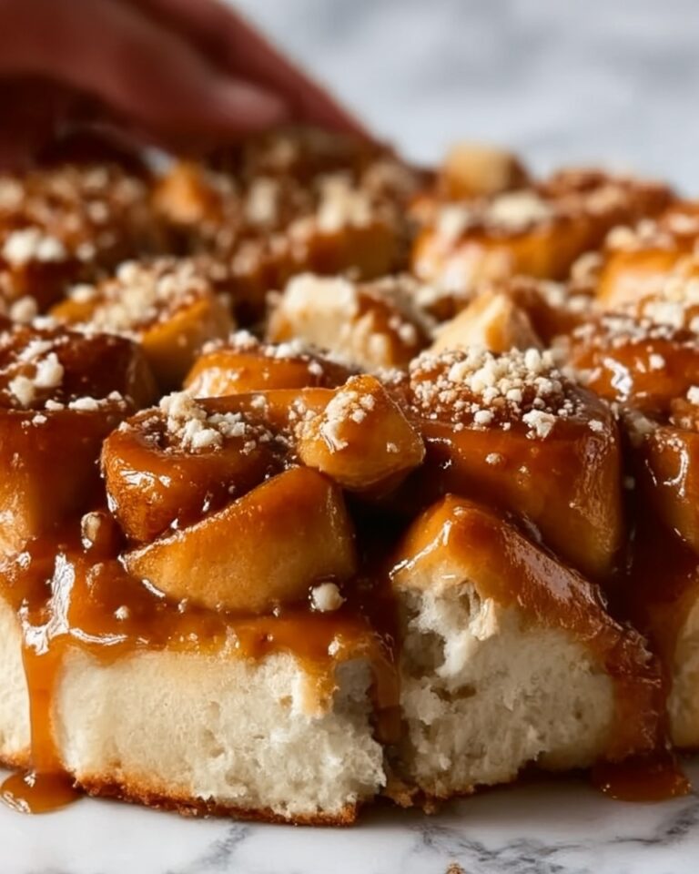 Caramel Apple Cinnamon Roll Dump Cake Recipe