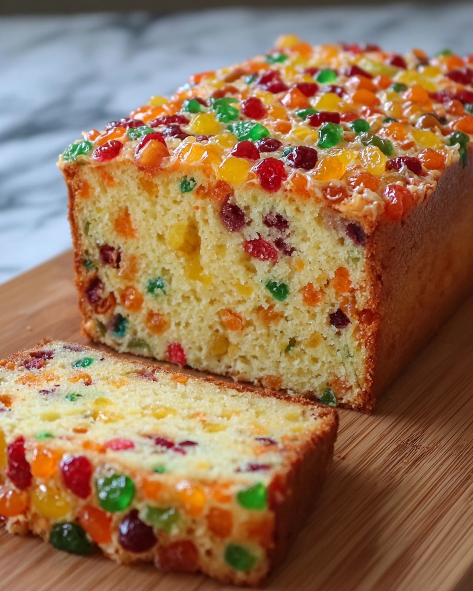 Fruity Pebbles Breakfast Bread Recipe - Recipe Image