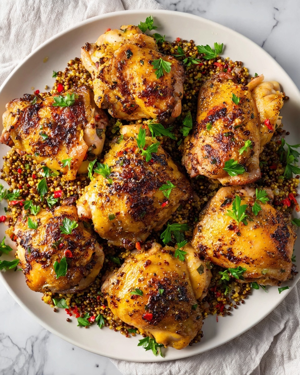 Harissa Chicken Thighs Recipe - Recipe Image