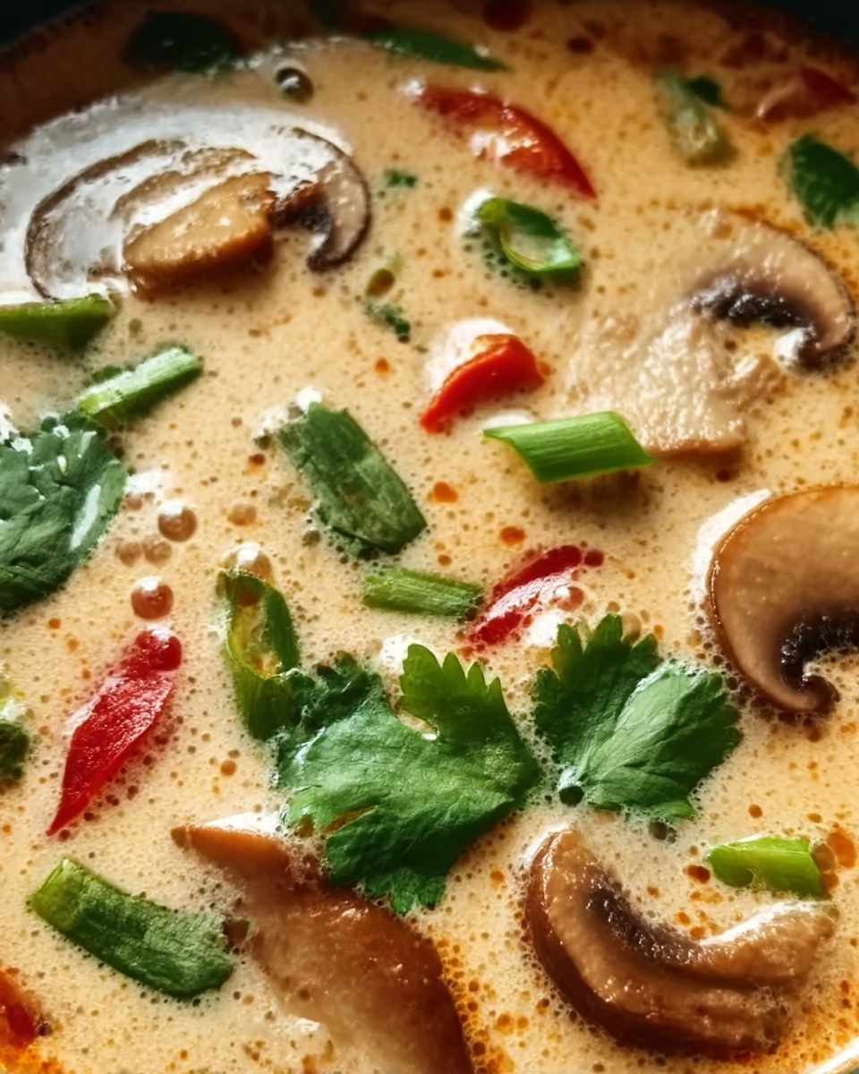 Tom Kha Gai Coconut Chicken Soup Recipe - Recipe Image