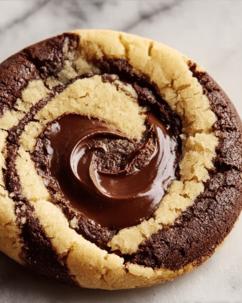Peanut Butter Brownie Swirl Cookies Recipe - Recipe Image