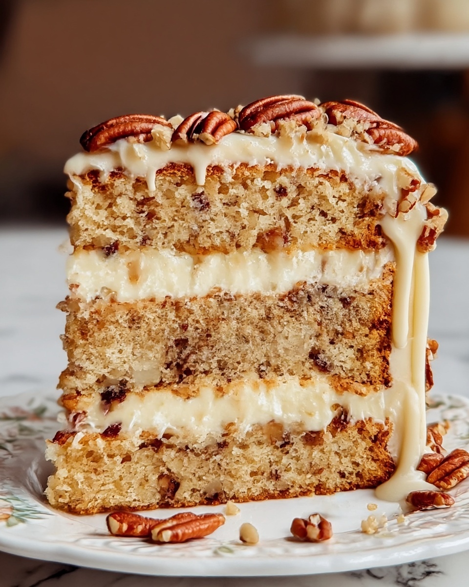 Pecan Praline Buttermilk Pound Cake Recipe - Recipe Image