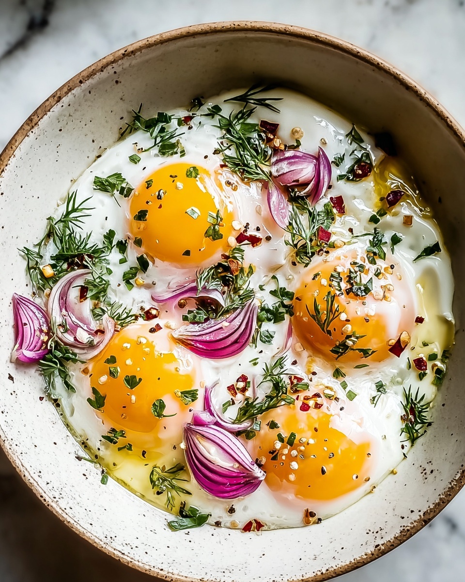 Turkish Eggs with Spicy Paprika Yogurt Recipe - Recipe Image