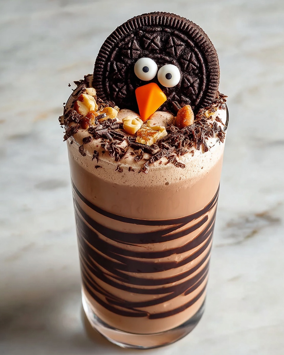 Turkeytini: Chocolate, Bourbon, and Baileys Martini with Nutmeg Garnish Recipe - Recipe Image