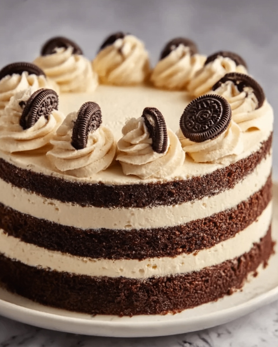 Milk and Cookies Cake Recipe - Recipe Image