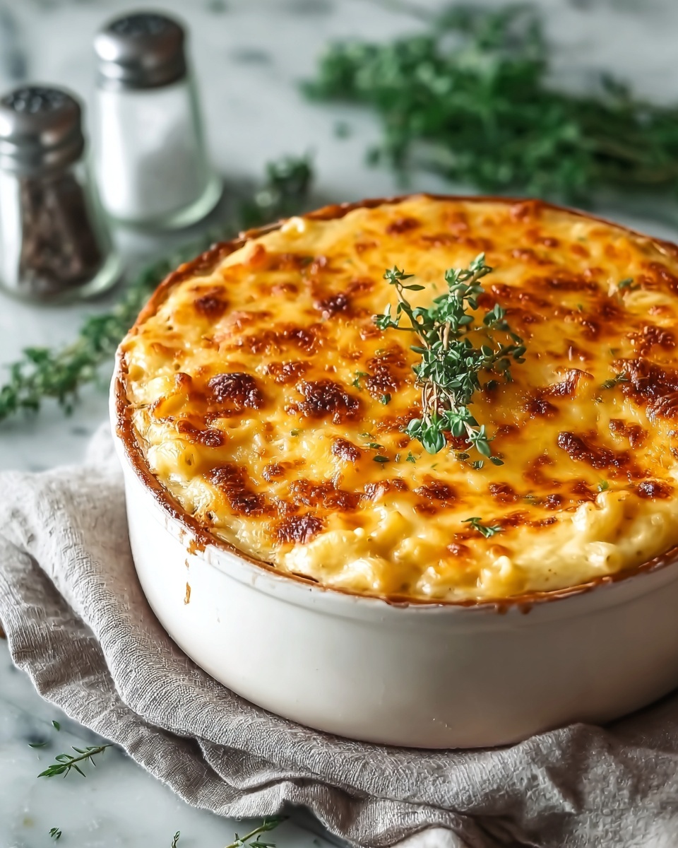 Southern Baked Macaroni and Cheese Recipe - Recipe Image