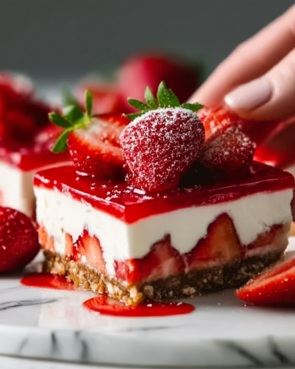Strawberry Pretzel Salad Recipe - Recipe Image