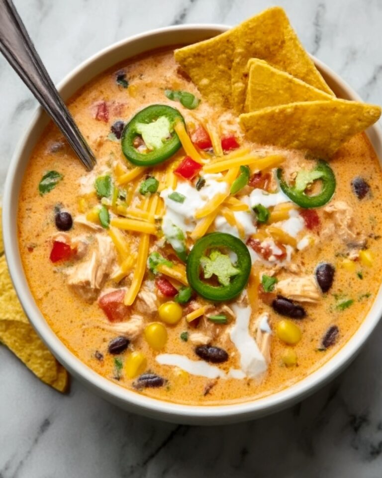 Creamy Chicken Tortilla Soup Recipe