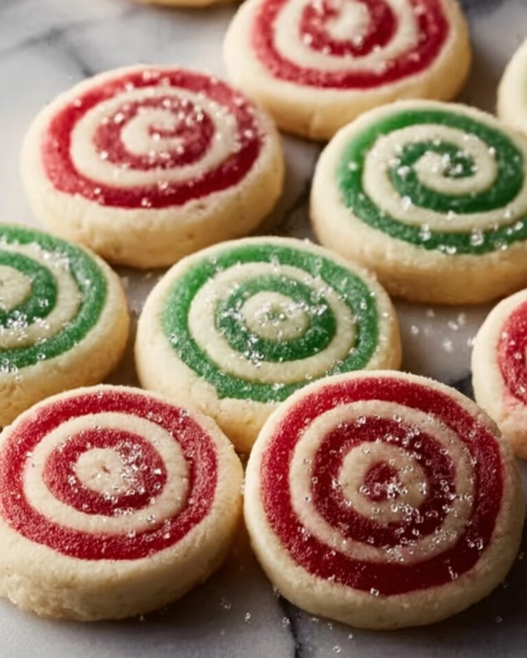 Christmas Swirl Butter Cookies Recipe