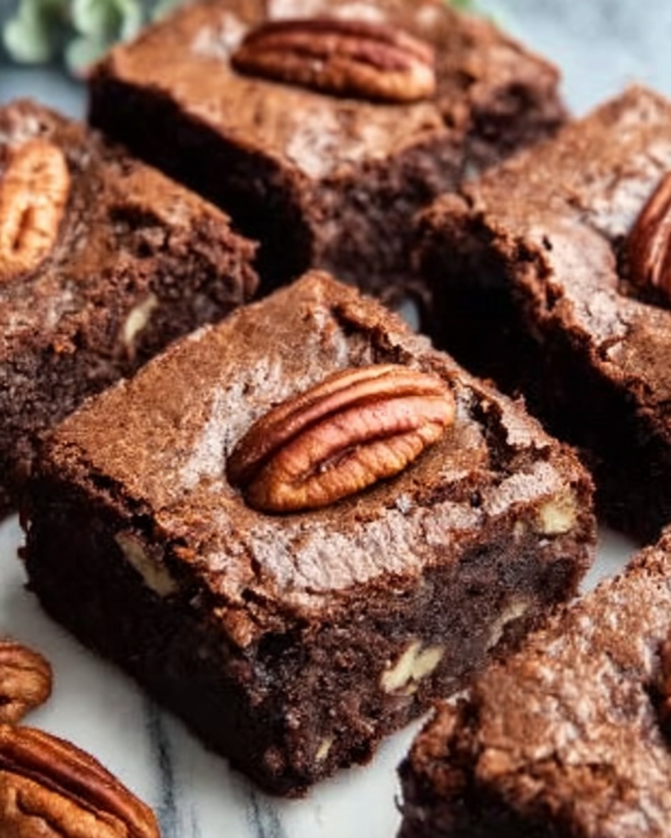 Pecan Pie Brownies Recipe - Recipe Image