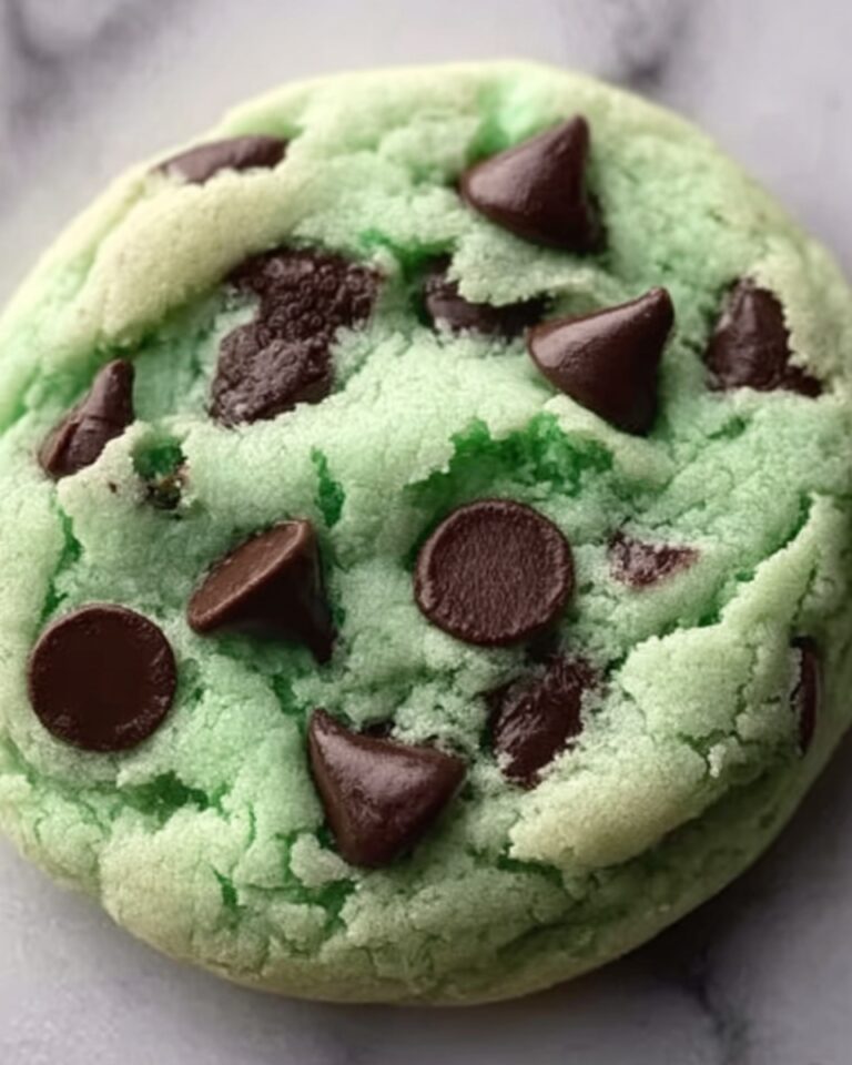 Mint Chocolate Chip Cookies Recipe