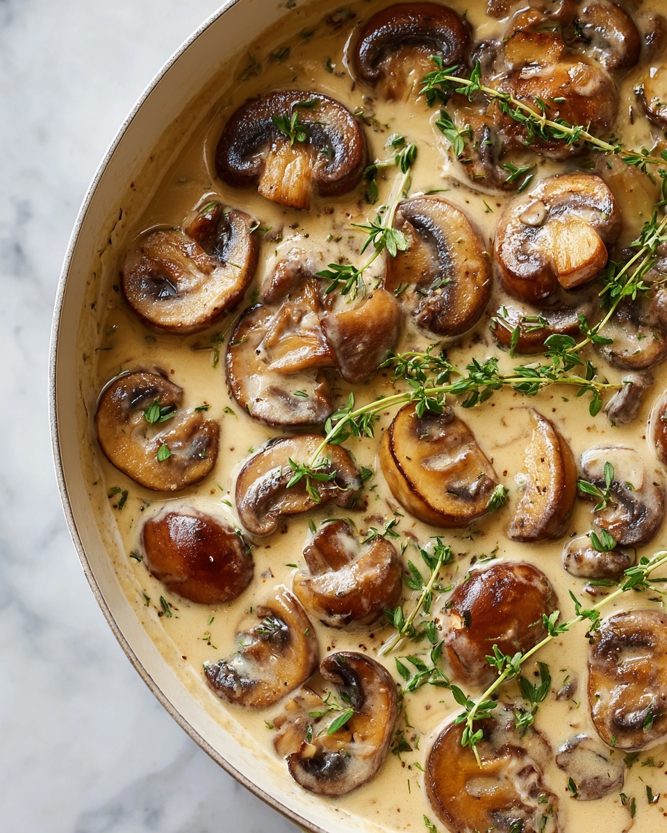 Creamy Mushroom Sauce Recipe for Steak Lovers Recipe - Recipe Image