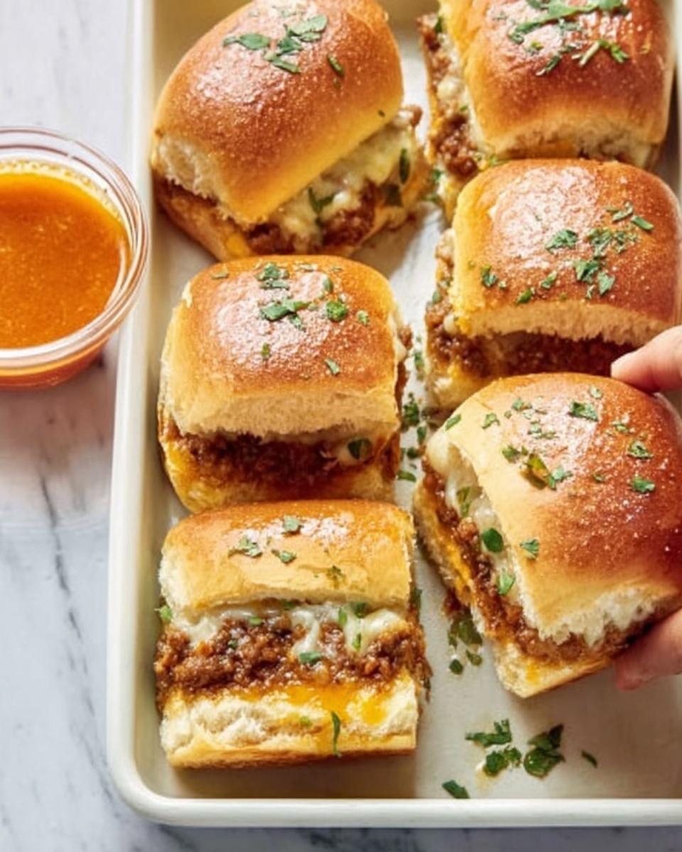 Chicken Parmesan Sliders Recipe - Recipe Image