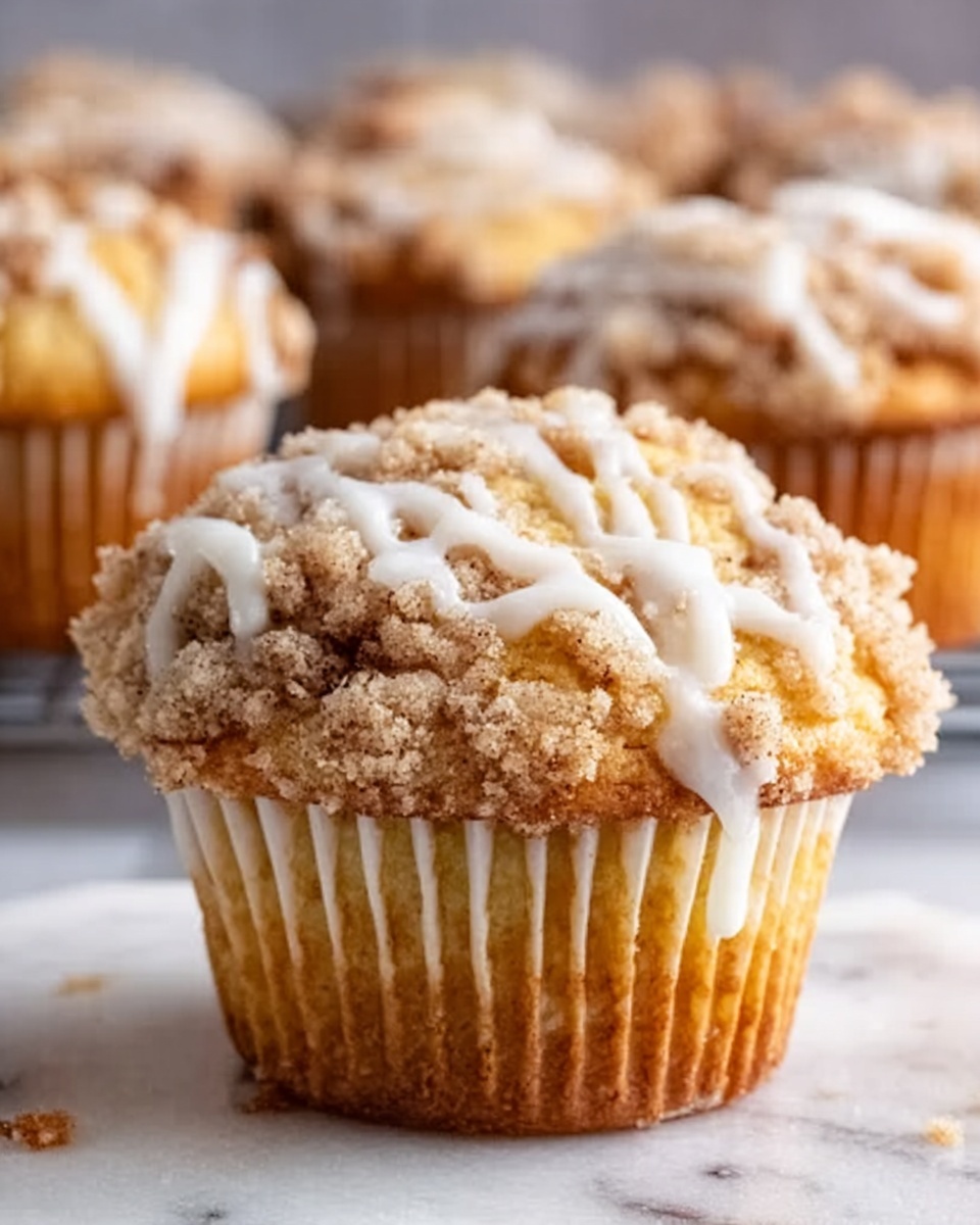 Bakery-Style Coffee Cake Muffins Recipe - Recipe Image