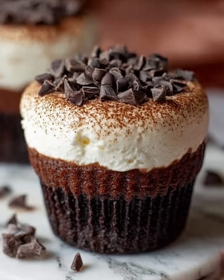 Brownie Bottom Mini Cheesecakes Recipe