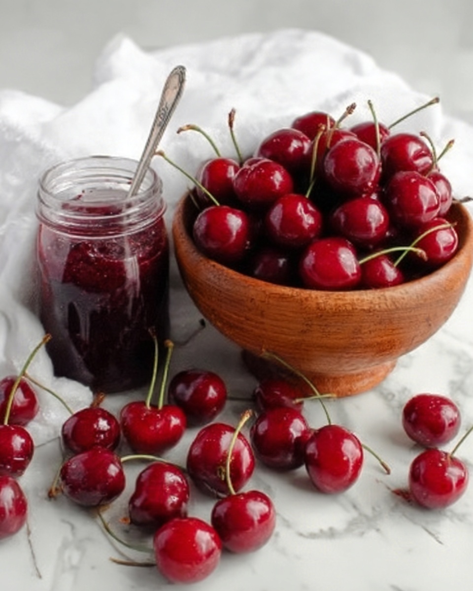 Small Batch Cherry Jam Recipe - Recipe Image