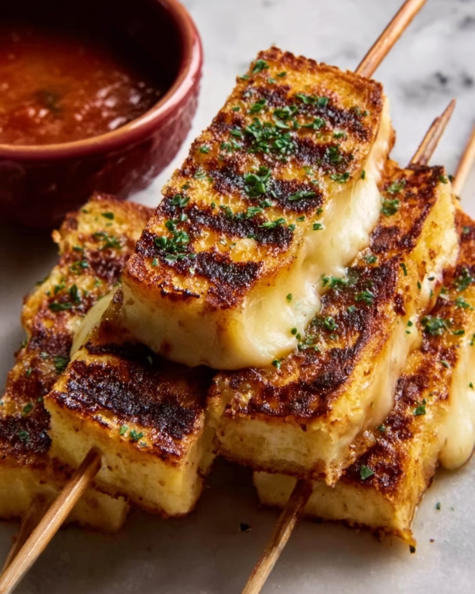 Grilled Cheese Skewers Recipe - Recipe Image