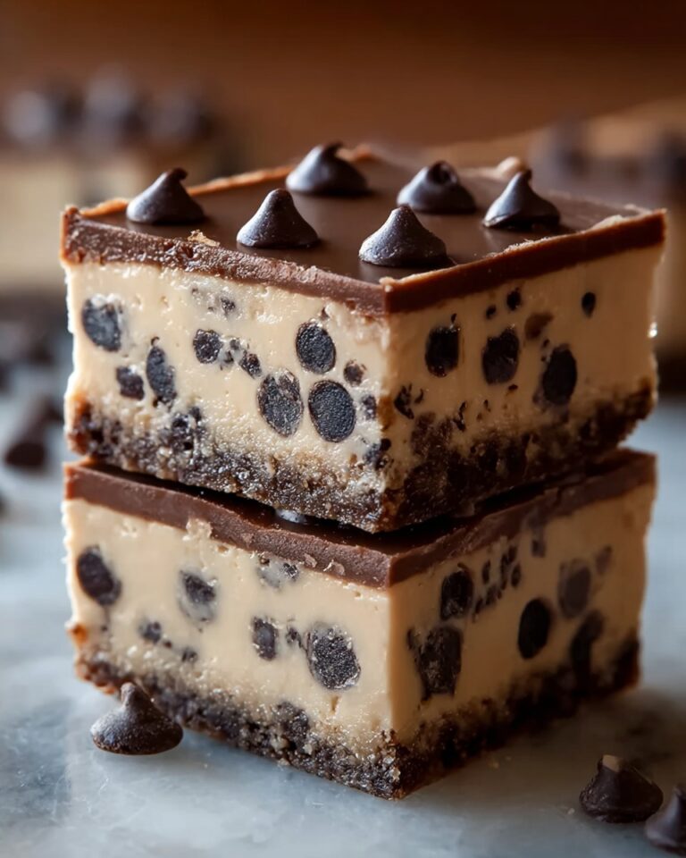Chocolate Chip Cookie Dough Bars Recipe