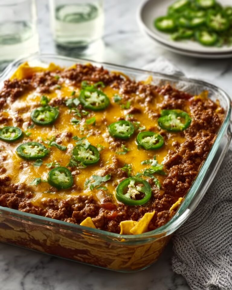 Walking Taco Casserole Recipe