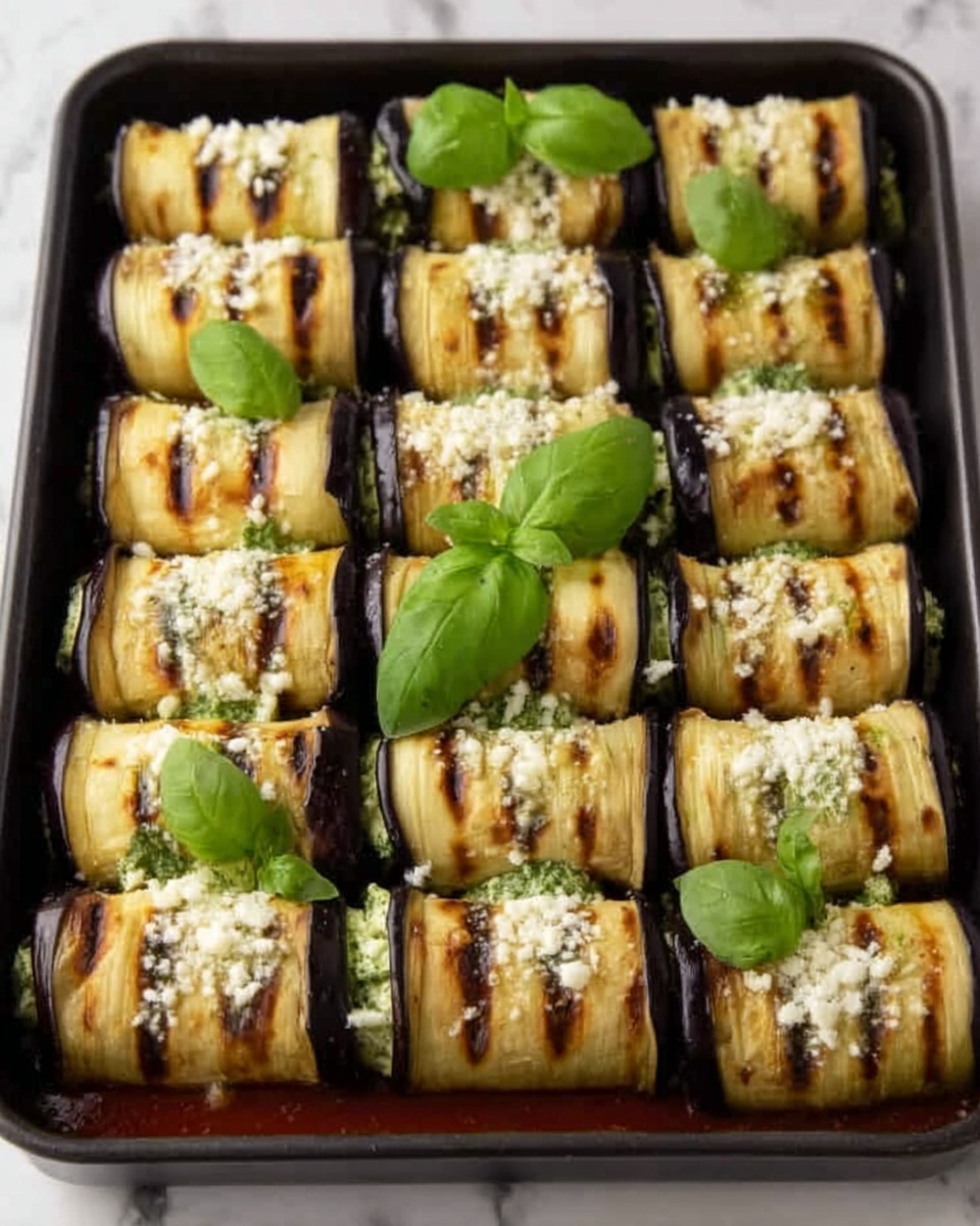 Eggplant Involtini: A Flavorful Italian Delight Recipe - Recipe Image