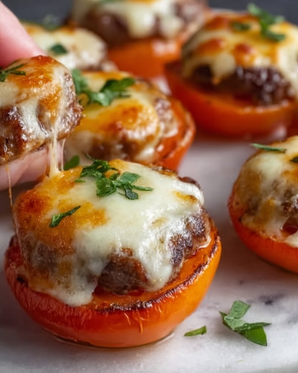 Philly Cheesesteak Bell Pepper Bites Recipe - Recipe Image